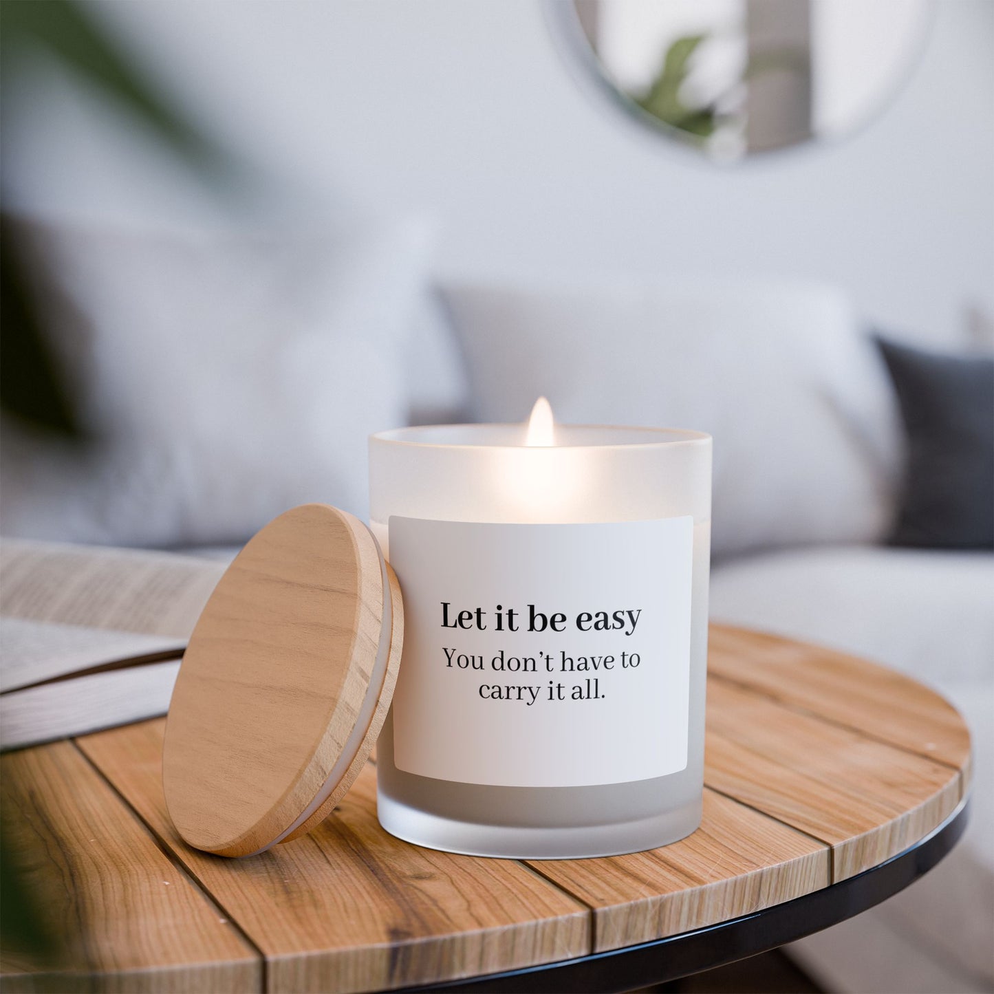Let it be easy Candle