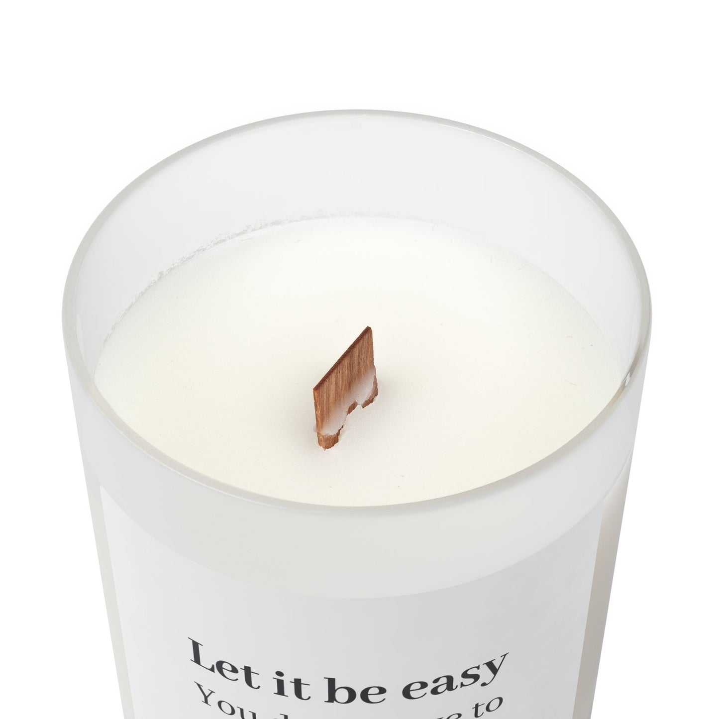Let it be easy Candle