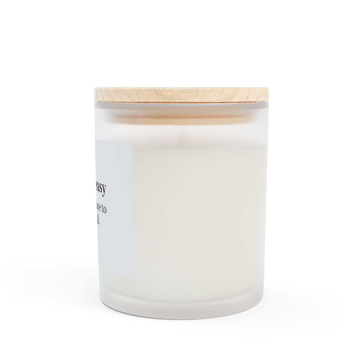 Let it be easy Candle