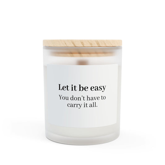 Let it be easy Candle